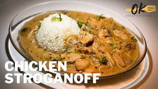 Simple Chicken Stroganoff Recipe [upl. by Namara]