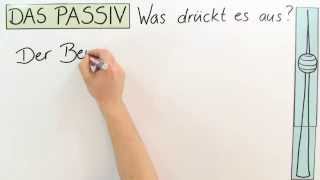 Englische Grammatik Das Passiv  Englisch  Grammatik [upl. by Zoubek]