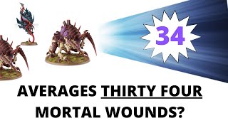 So Tyranids can do HOW MANY mortal wounds [upl. by Pitts848]