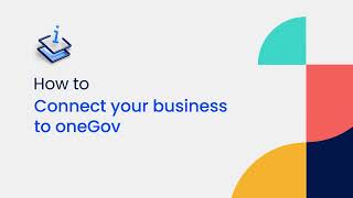 How to Connect Your Business to oneGov [upl. by Richart]