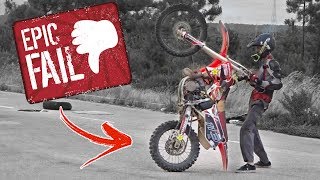 Consegui fazer CIRCULOOO  Fail kkkkkk  Honda CR250 [upl. by Nale]