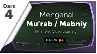 4 Mengenal MurabMabniy  Belajar Nahwu Animated Learning [upl. by Keith]