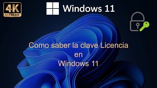 🔴 Cómo SABER la CLAVE de Licencia de ✅ Windows 11 10  Cómo EXTRAER la CLAVE de producto de mi Pc [upl. by Ursel191]