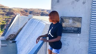 The biggest Dam in Namibia Neckartal Dam near Keetmanshoop damsalinibest [upl. by Ingeberg674]