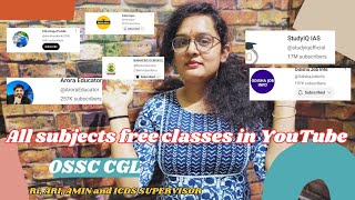 No more Paid course  All subjects free classes in YouTube  OSSC CGL  RI ARI AMIN [upl. by Lynne]