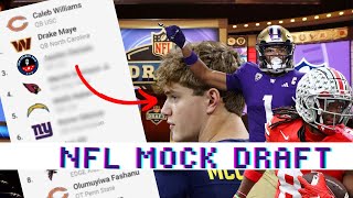 NFL ROOKIE MOCK DRAFT [upl. by Lletnwahs]