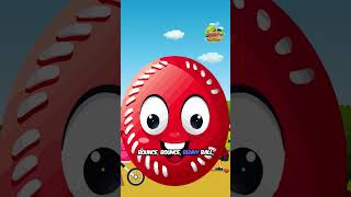 Bouncing Benny Ball  Bouncing Ball Dance  Kids Song  Rihans Rhymes amp Fun shorts nurseryrhymes [upl. by Elsworth]