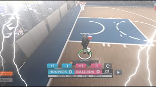 I Made A GIANT PURE PLAYMAKER in Hoops Life [upl. by Nossyla]