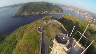 Cabot Tower Drone View [upl. by Tenneb]