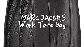 Unboxing Marc Jacobs The Work Tote Leather Tote Bag [upl. by Stormi43]