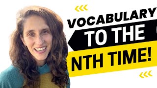 2316  Learn This English Vocabulary to the Nth Degree [upl. by Elleirol727]