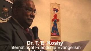 Dr T E Koshy founder of IFE  International Friendship Evangelism [upl. by Pinchas]