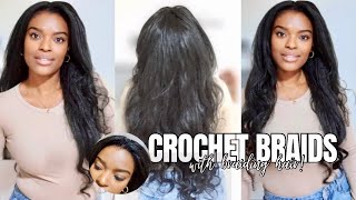 Using BRAIDING HAIR to achieve the PERFECT Install‼️CROCHET BRAIDS👀WHERE⁉️ [upl. by Alliehs]