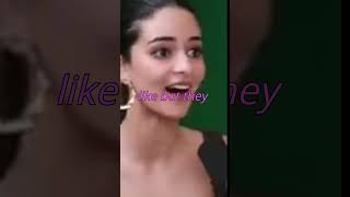 Ananya Pandey ambitionamp lifeyoutubeshorts ytshort podcast [upl. by Shaffert929]