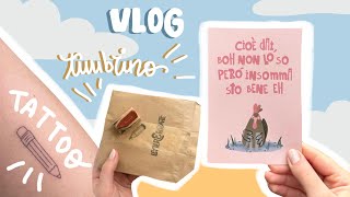 🌼TRE GIORNI DI VLOG✨  due nuovi TATUAGGI ✏️✨ [upl. by Noinatrad]