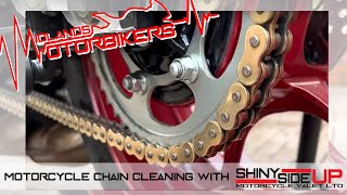 Motorbike Chain Cleaning  Best Practice [upl. by Mariann]