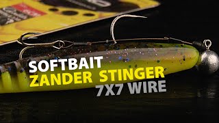 SPRO  How To  Rigging Softbait Zander Stingers 7x7 wire [upl. by Oikim333]