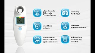 Peak Flow Meter with AAA Battery [upl. by Krantz82]