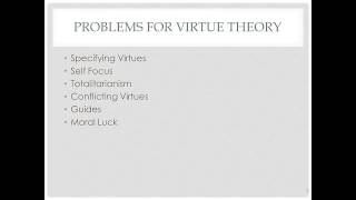 Ethics Problems for Virtue Theory [upl. by Acinehs]