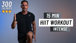 15 Min Intense HIIT Workout For Fat Burn amp Cardio  ALL STANDING  No Equipment No Repeats [upl. by Chesna]