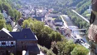 Altena Burg Altena mit Baustelle ErlebnisAufzug 28092013 [upl. by Annoek]