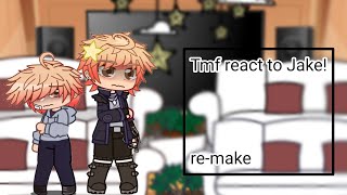 Tmf react to Jake remake  Gacha  gacha club  the music freaks  jake [upl. by Nayek]