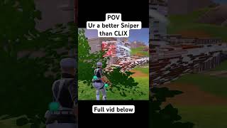 BETTER THAN CLIX fortnite gaming viral trending fortniteclips shorts shortvideo short games [upl. by Hamilton]