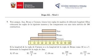 ONEM 2024 NIVEL 1  FASE I  SOLUCIONARIO COMPLETO [upl. by Hasile]