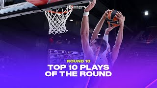 Top 10 Plays  RS Round 10  202425 Turkish Airlines EuroLeague [upl. by Nahgam835]