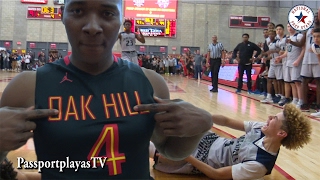 Oak Hill Academy SERVES LaMelo Ball 1st EVER HS LOSS Chino Hills LOSES [upl. by Hindu]