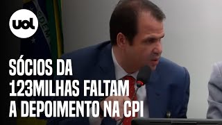 123 milhas Sócios faltam a depoimento na CPI e alegam falta de agenda [upl. by Cassy643]