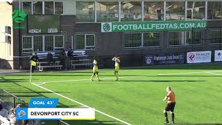 Lakoseljac Cup Quarter Final Kingborough Lions v Devonport Strikers Goal Highlights [upl. by Schreiber]