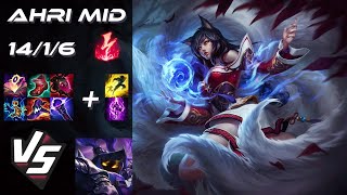 MID Ahri vs Veigar  EU Master Patch 1419 [upl. by Tega]