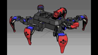 Simple Hexapod Assembly [upl. by Rochella]