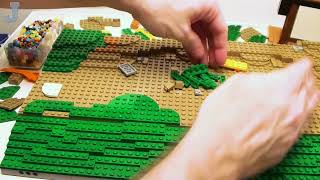 Outdoor Campground Amphitheater Built With LEGO Bricks Part 4 [upl. by Bernice]