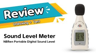 NBRen Sound Level Meter Review [upl. by Gauldin]