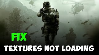 How to Fix Call of Duty Textures Not Loading PC [upl. by Appolonia]