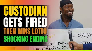 Custodian Gets Fired Then Wins Lotto Shocking Ending [upl. by Neerol334]