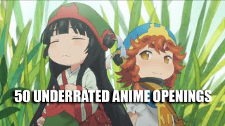 50 Underrated Anime Openings [upl. by Ong19]