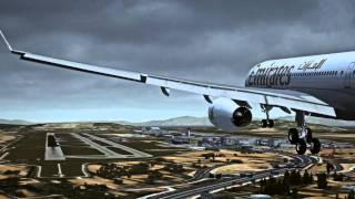 Emirates Promotional  Fly the best  An FSX Movie 1080p [upl. by Ahsiuqat]