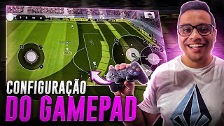 Como configurar controle gamepad no efootball 22 mobile [upl. by Alolomo550]