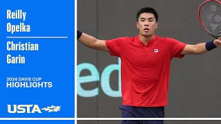 Brandon Nakashima vs Alejandro Tabilo Highlights  2024 Davis Cup [upl. by Dyson]