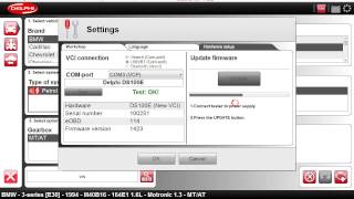 delphi cdp firmware update video [upl. by Yedsnil]