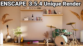 Enscape 35 Render Tutorial Realistic Unique Visualization [upl. by Akissej125]