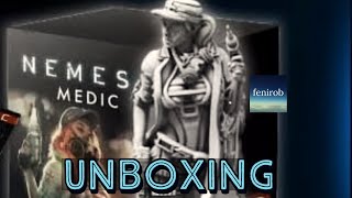 Nemesis Board Game  Medic Character Expansion Unboxing [upl. by Eronaele]