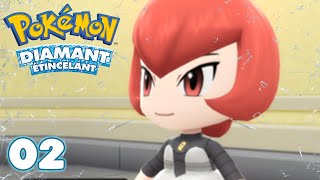 ✨ Pokémon Diamant étincelant ✨ 02  LA TEAM GALAXIE ​​  Lets Play FR [upl. by Otxis473]