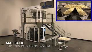 Packaging Machine for Popcorn  How popcorn is packaged  Masipack [upl. by Atima]