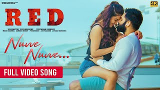 Nuvve Nuvve 4K Video Song  RED  Ram Pothineni Hebah Patel  Mani Sharma  Kishore Tirumala [upl. by Roch943]