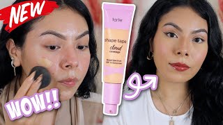 🚨NEW TARTE SHAPE TAPE CLOUD COVERAGE IN DEPTH REVIEW amp WEAR TEST WORTH THE BUY👀 [upl. by Nniuqal564]