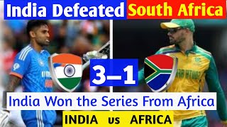 India vs South Africa T20 Highlights 2024  ind vs sa 4th t20 live  india vs africa [upl. by Shuma]